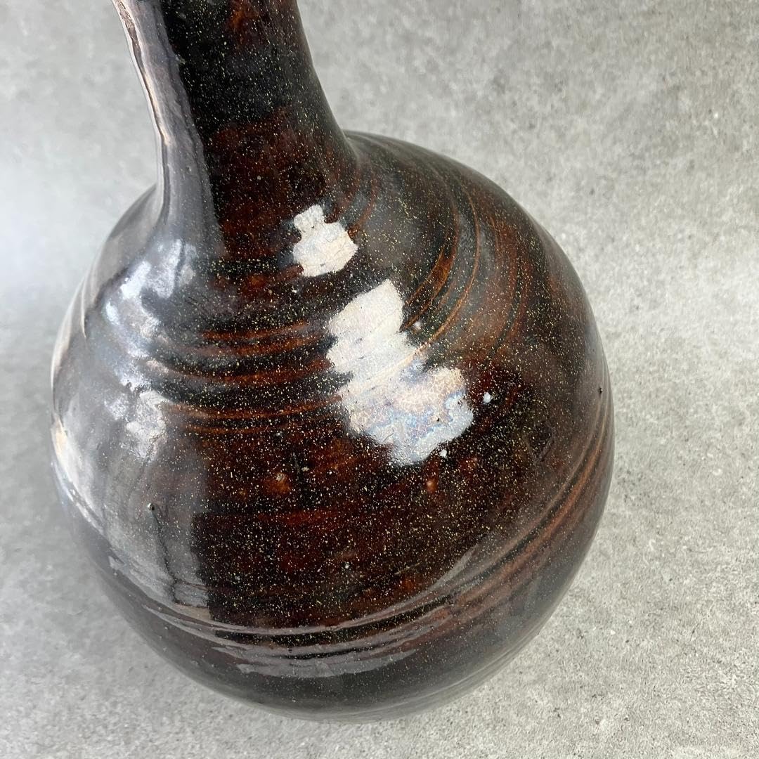 一升徳利 大正 酒器 花瓶 酒瓶 壺 アンティーク 古美術 骨董 時代物